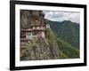 Taktshang Goemba, 'Tiger's Nest', Bhutan's Most Famous Monastery, Perched Miraculously on Ledge of-Nigel Pavitt-Framed Photographic Print