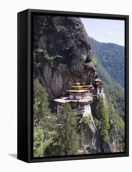 Taktshang Goemba (Tiger's Nest) Monastery, Paro, Bhutan, Asia-Angelo Cavalli-Framed Stretched Canvas