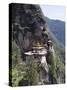 Taktshang Goemba (Tiger's Nest) Monastery, Paro, Bhutan, Asia-Angelo Cavalli-Stretched Canvas