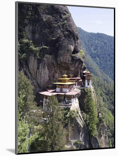 Taktshang Goemba (Tiger's Nest) Monastery, Paro, Bhutan, Asia-Angelo Cavalli-Mounted Photographic Print