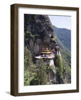 Taktshang Goemba (Tiger's Nest) Monastery, Paro, Bhutan, Asia-Angelo Cavalli-Framed Photographic Print