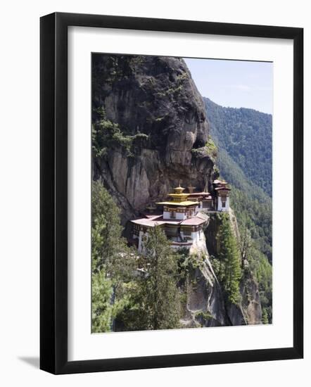 Taktshang Goemba (Tiger's Nest) Monastery, Paro, Bhutan, Asia-Angelo Cavalli-Framed Photographic Print