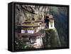 Taktshang Goemba (Tiger's Nest Monastery), Paro Valley, Bhutan, Asia-Lee Frost-Framed Stretched Canvas