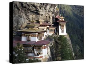 Taktshang Goemba (Tiger's Nest Monastery), Paro Valley, Bhutan, Asia-Lee Frost-Stretched Canvas