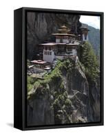 Taktshang Goemba (Tigers Nest Monastery), Paro Valley, Bhutan, Asia-Eitan Simanor-Framed Stretched Canvas