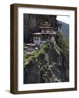 Taktshang Goemba (Tigers Nest Monastery), Paro Valley, Bhutan, Asia-Eitan Simanor-Framed Photographic Print