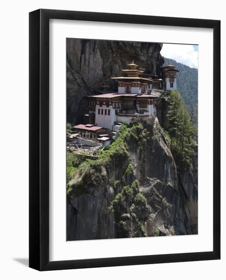 Taktshang Goemba (Tigers Nest Monastery), Paro Valley, Bhutan, Asia-Eitan Simanor-Framed Photographic Print