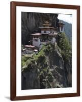 Taktshang Goemba (Tigers Nest Monastery), Paro Valley, Bhutan, Asia-Eitan Simanor-Framed Photographic Print