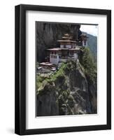 Taktshang Goemba (Tigers Nest Monastery), Paro Valley, Bhutan, Asia-Eitan Simanor-Framed Photographic Print