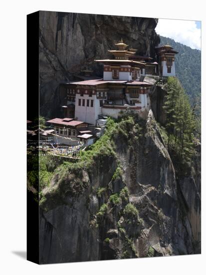 Taktshang Goemba (Tigers Nest Monastery), Paro Valley, Bhutan, Asia-Eitan Simanor-Stretched Canvas