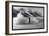 Taku Glacier in Skagway Alaska-L.h. Pedersen-Framed Art Print