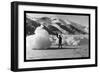 Taku Glacier in Skagway Alaska-L.h. Pedersen-Framed Art Print