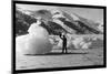 Taku Glacier in Skagway Alaska-L.h. Pedersen-Mounted Art Print