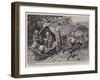 Talana Cottage, Tommy Occupies a Hut Deserted by Boer Officers-Gordon Frederick Browne-Framed Giclee Print