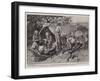 Talana Cottage, Tommy Occupies a Hut Deserted by Boer Officers-Gordon Frederick Browne-Framed Giclee Print