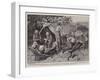 Talana Cottage, Tommy Occupies a Hut Deserted by Boer Officers-Gordon Frederick Browne-Framed Giclee Print