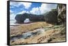 Talava Arches, Niue, South Pacific, Pacific-Michael Runkel-Framed Stretched Canvas