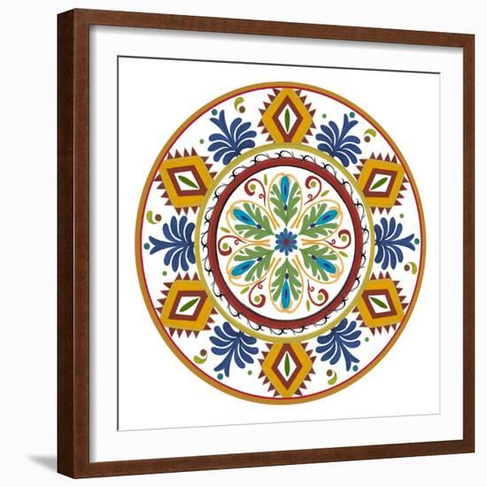 Talavera de Moda II-Art Licensing Studio-Framed Giclee Print