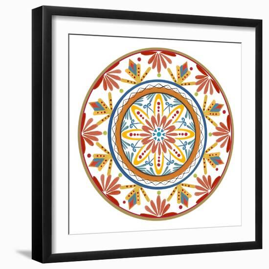 Talavera de Moda III-Art Licensing Studio-Framed Giclee Print