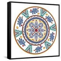 Talavera de Moda IV-Art Licensing Studio-Framed Stretched Canvas