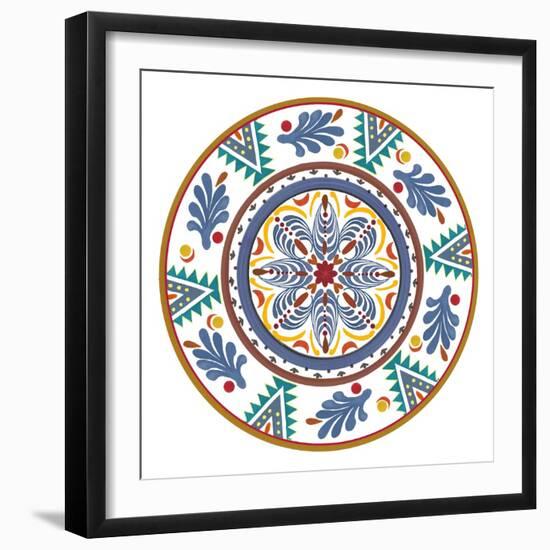 Talavera de Moda IV-Art Licensing Studio-Framed Giclee Print