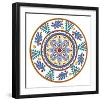 Talavera de Moda IV-Art Licensing Studio-Framed Giclee Print