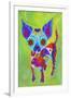 Talavera Happy Chihuahua-Prisarts-Framed Giclee Print