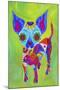 Talavera Happy Chihuahua-Prisarts-Mounted Giclee Print