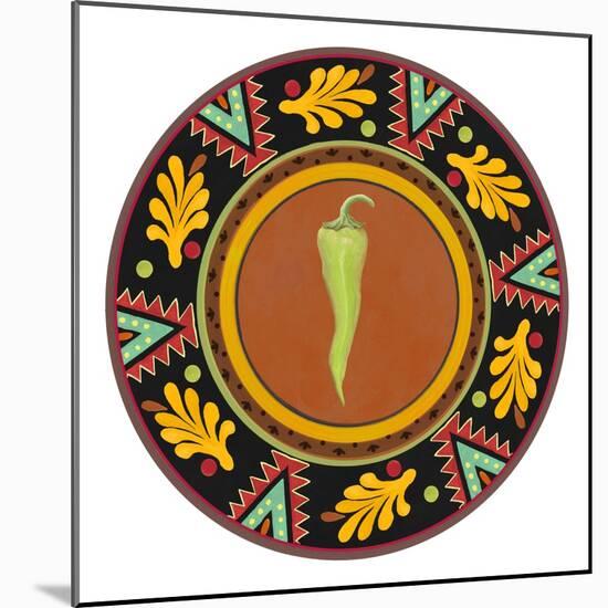 Talavera Tex-mex IV-Art Licensing Studio-Mounted Giclee Print