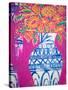 Talavera Vase 2-Gabriela Avila-Stretched Canvas