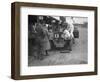 Talbot 90 of E and SJ Burt in the pits at the JCC Double Twelve race, Brooklands, May 1931-Bill Brunell-Framed Photographic Print