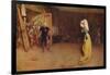 'Talbot and the Countess of Auvergne', 1875, (c1915)-William Quiller Orchardson-Framed Giclee Print