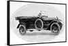Talbot Car-null-Framed Stretched Canvas