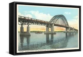 Talcony-Palmyra Bridge, Philadelphia, Pennsylvania-null-Framed Stretched Canvas