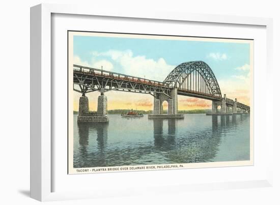 Talcony-Palmyra Bridge, Philadelphia, Pennsylvania-null-Framed Art Print
