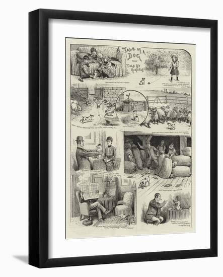 Tale of a Dog-null-Framed Giclee Print