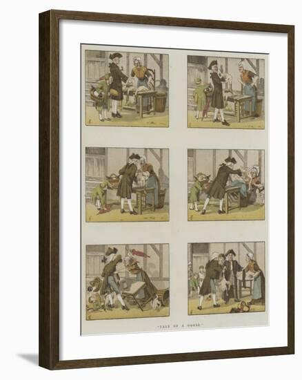 Tale of a Goose-Amedee Forestier-Framed Giclee Print