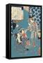 Tale of the Courtesan Kokonoe-Utagawa Toyokuni-Framed Stretched Canvas