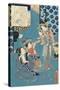 Tale of the Courtesan Kokonoe-Utagawa Toyokuni-Stretched Canvas