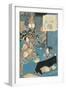 Tale of the Courtesan Komurasaki-Utagawa Toyokuni-Framed Giclee Print