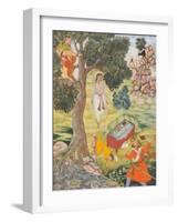 Tale of the Cunning Siddhikari, c.1590-Mughal School-Framed Giclee Print