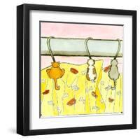 Tale of Two Kitties-Tara Friel-Framed Art Print