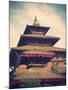 Taleju Temple, Durbar Square, Patan (UNESCO World Heritage Site), Kathmandu, Nepal-Ian Trower-Mounted Photographic Print