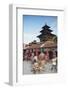 Taleju Temple, Durbar Square, UNESCO World Heritage Site, Kathmandu, Nepal, Asia-Ian Trower-Framed Photographic Print