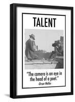 Talent-Wilbur Pierce-Framed Art Print