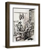 Tales from Many Lands: The Merry Cobblers-null-Framed Giclee Print