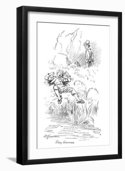 'Tales from Maria Edgeworth'-Hugh Thomson-Framed Giclee Print