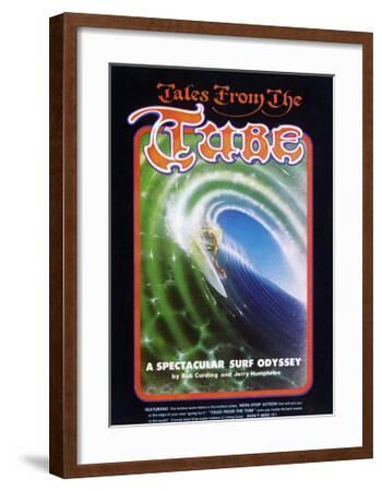Tales from the Tube Surf Movie Poster--Framed Giclee Print