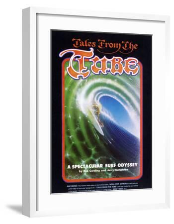 Tales from the Tube Surf Movie Poster--Framed Giclee Print