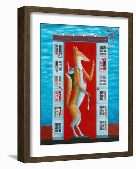 Tales of Aesopus, 2006-Tamas Galambos-Framed Giclee Print